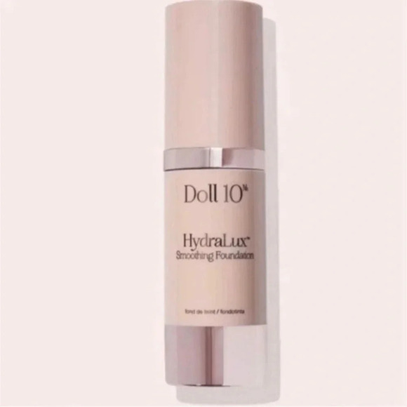 DOLL 10 HYDRALUX FULL COVERAGE SMOOTHING  FOUNDATION BRAND‎ NEW NEVER USED TAN - Picture 3 of 12